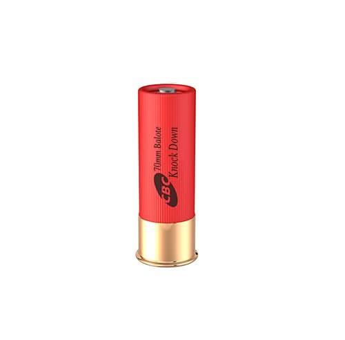 Cartucho CBC 12GA Knock Down Sabot (10un)